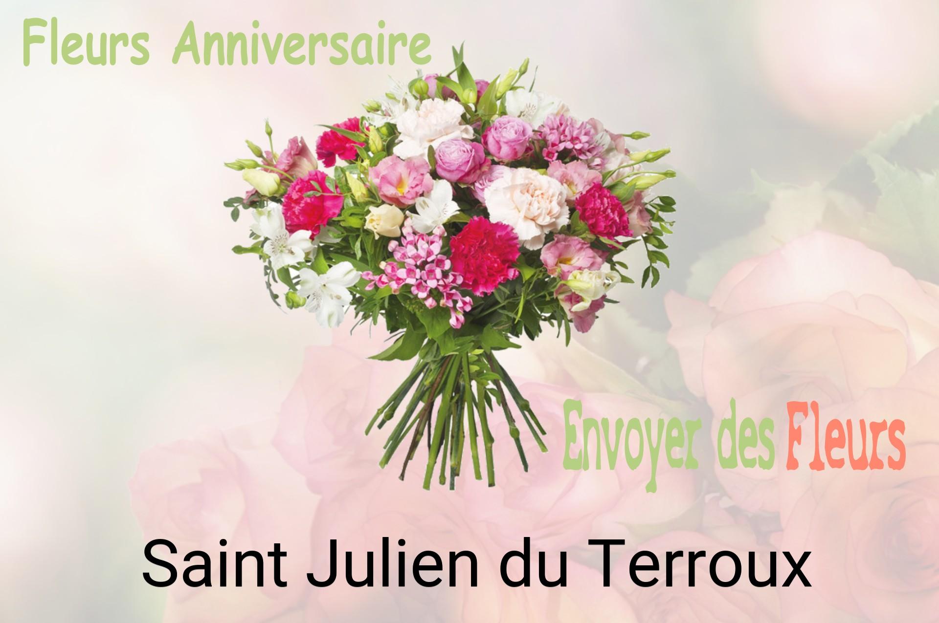 Bouquet de fleurs d’anniversaire livré à Saint-Julien-du-Terroux