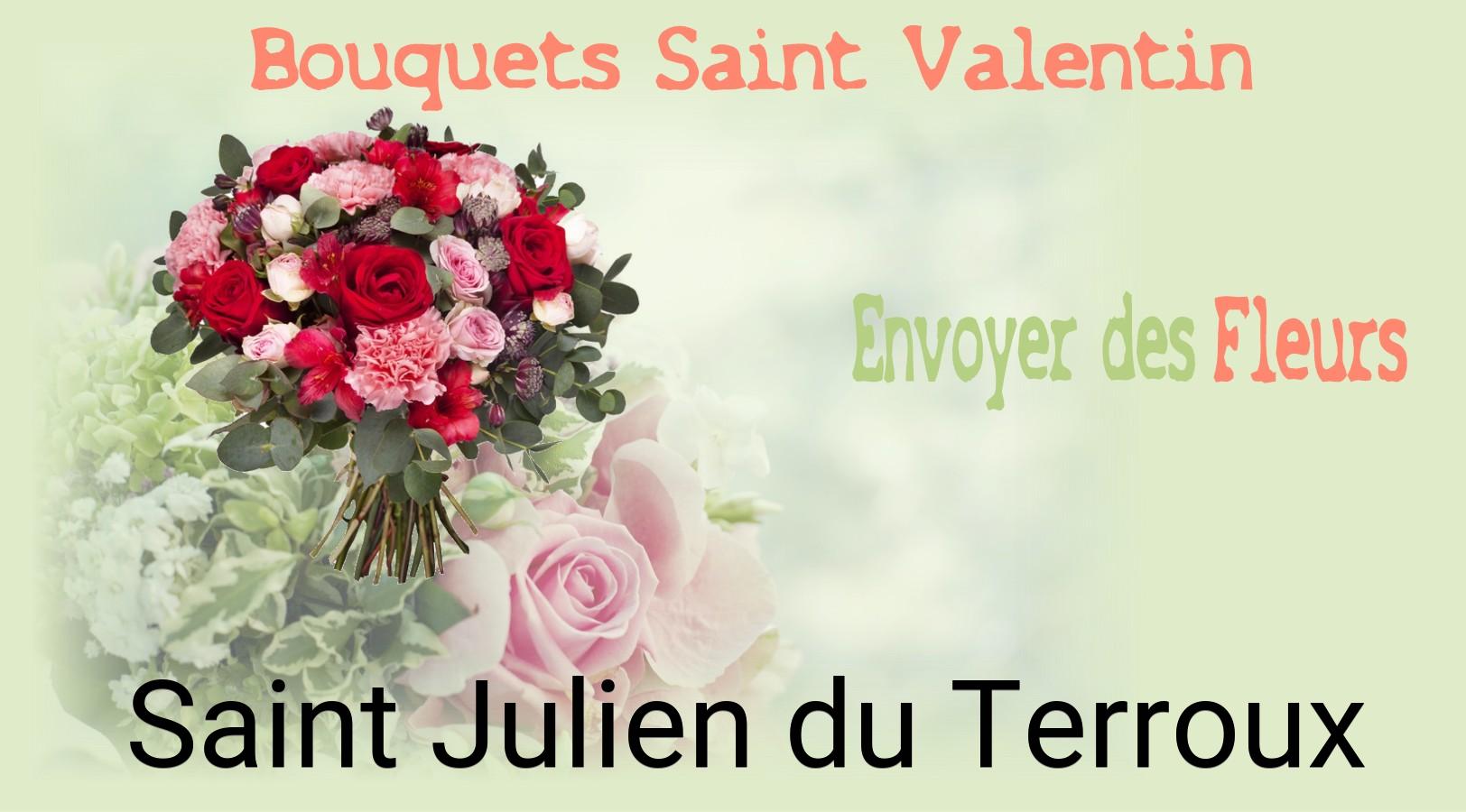 Roses de Saint-Valentin livrées à Saint-Julien-du-Terroux